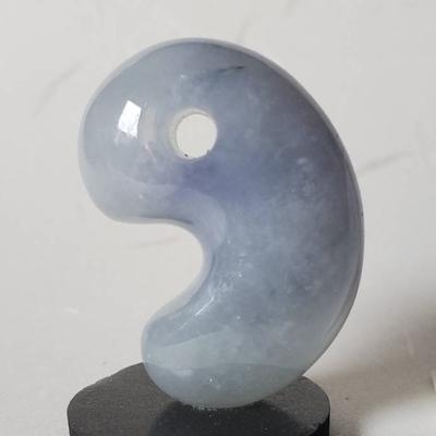 レムリアブルー翡翠勾玉